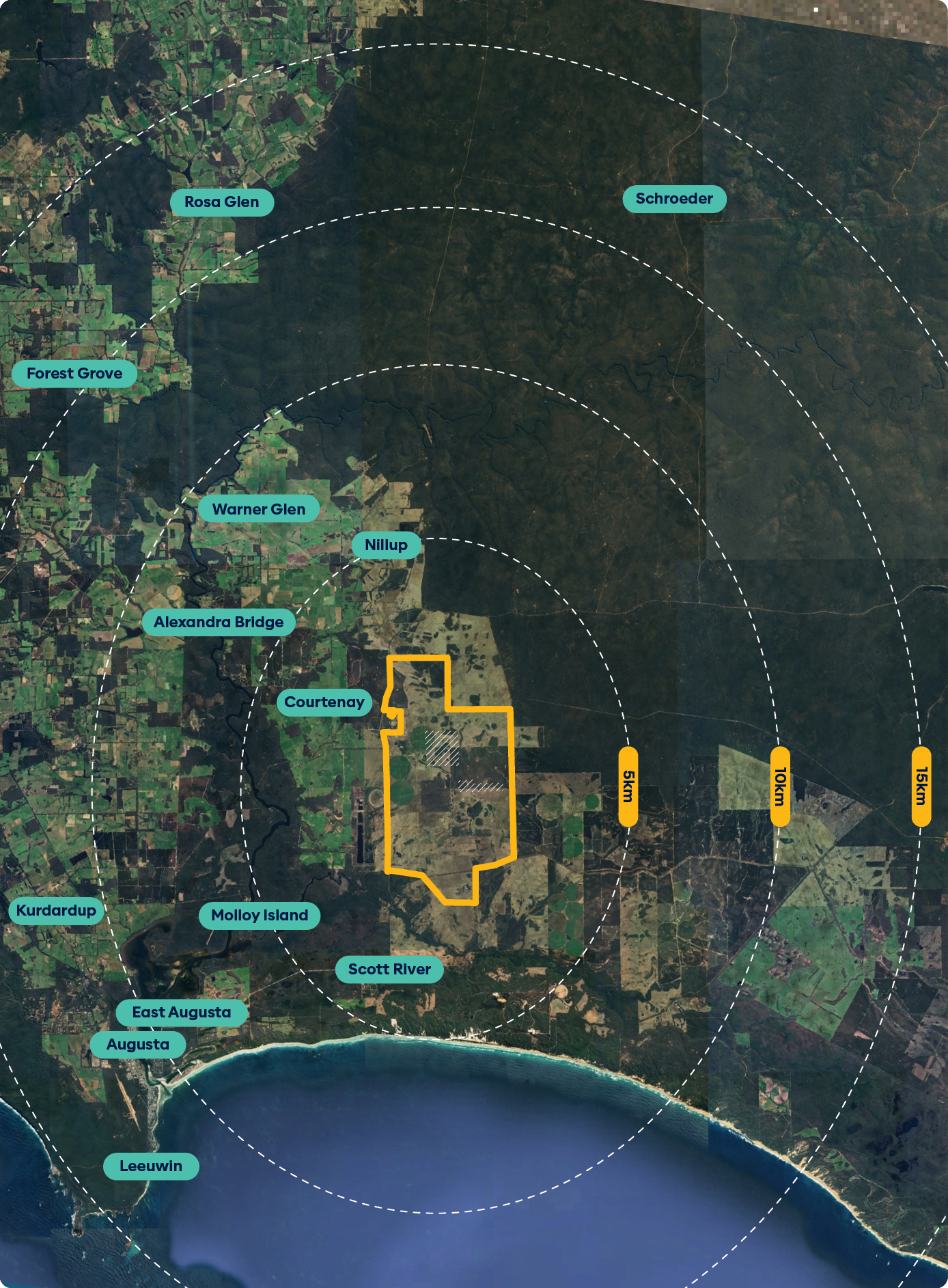 ​Scott River proposed location boundary and proximity